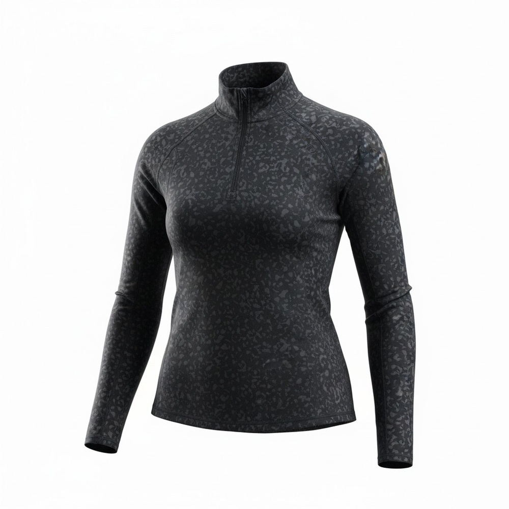 Ideology 1/4 Zip Long Sleeve Workout Top Size Large